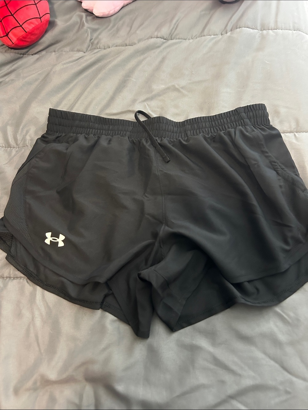 Under Armour Black Athletic Running Shorts